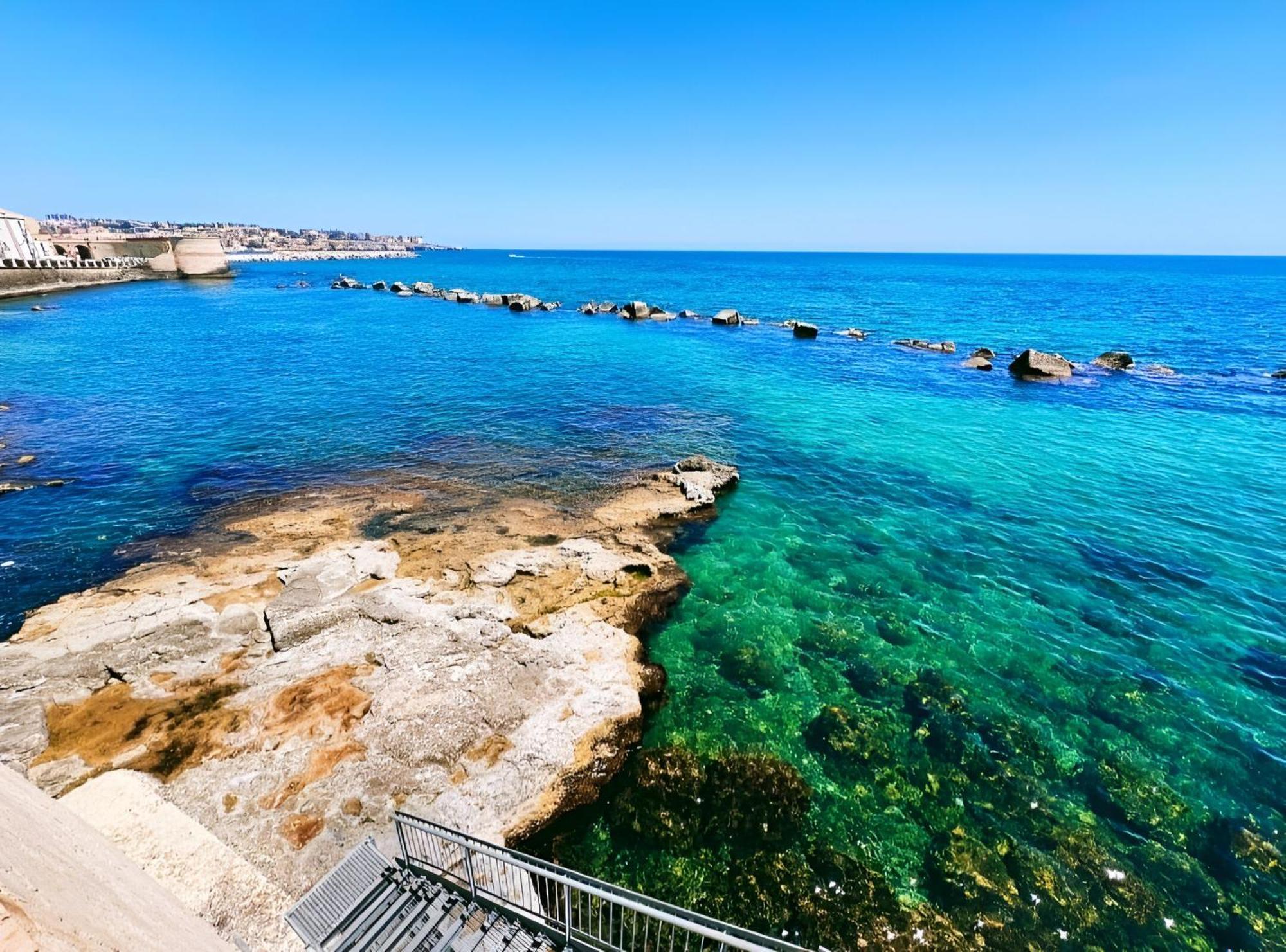Salty Soul Sea View Ortigia Villa Syracuse Eksteriør bilde